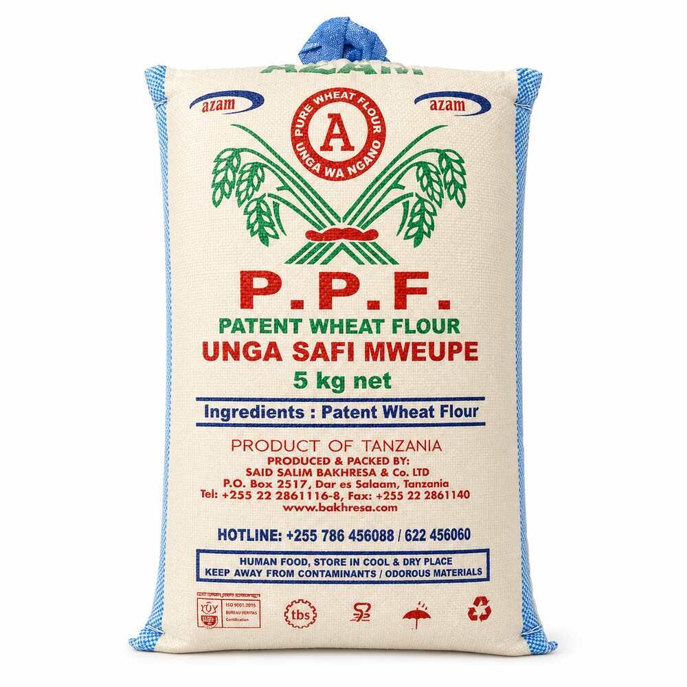 P.P.F Azan Wheat Flour  (Unga wa Ngano Azam) – 5kg