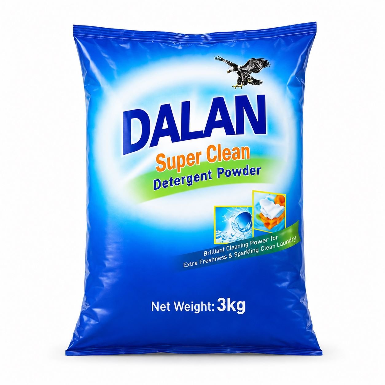 Dalan Super Clean Detergent Powder  - 3kg