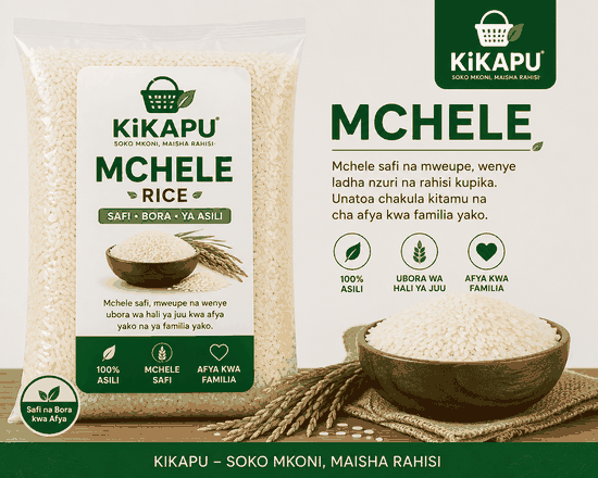 Mchele wa mbeya grade 5 (Rice), 3kg