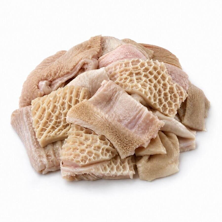 Fresh Cleaned Beef Tripe (Utumbo Safi wa Ng’ombe), 1kg.