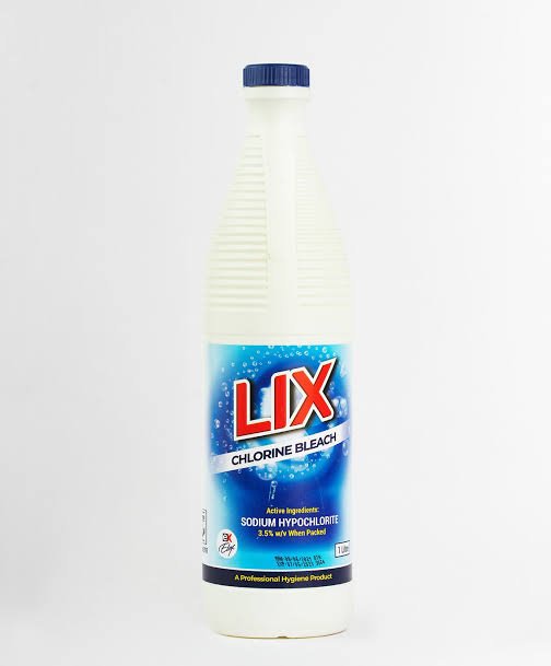 Lix Chlorine Bleach 3.5%, 1ltr