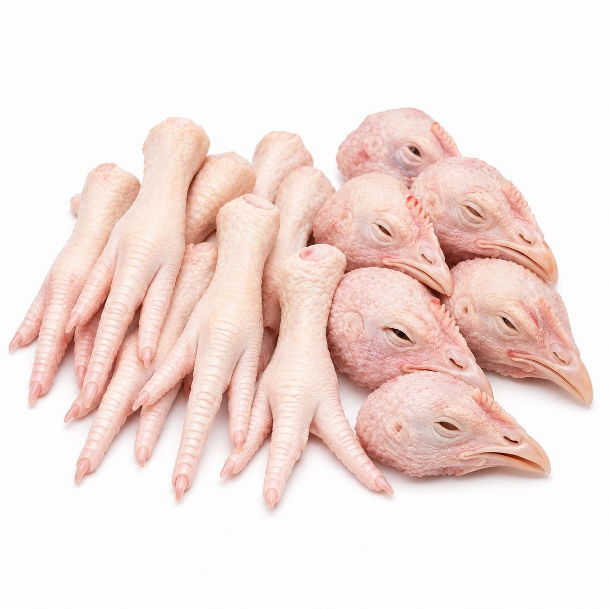 Chicken Feet and Heads (Miguu 20 na Vichwa 10 vya Kuku)