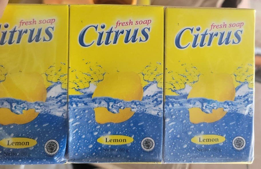 Citrus Lemon Fresh Soap, 6 packs