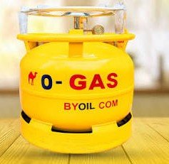 (NEW)  O-Gas Full Set Gas Cylinder , 6kg / Mtungi wa Gesi  O-Gas na vifaa vyake, 6kg