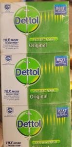 Detol Anti-bacteria Soap, 6 packs